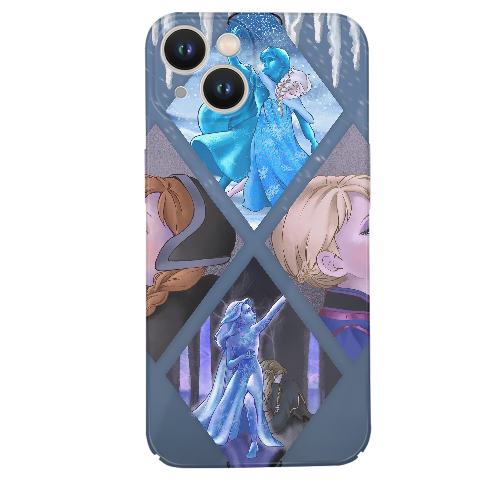 （画像用） アナと雪の女王 アンナ エルサ Frozen Anna Elsa 【iPhone 14シリーズ対応】ハードケース